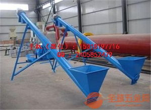 碳鋼管式上料機傾斜式螺旋上料機哪里好